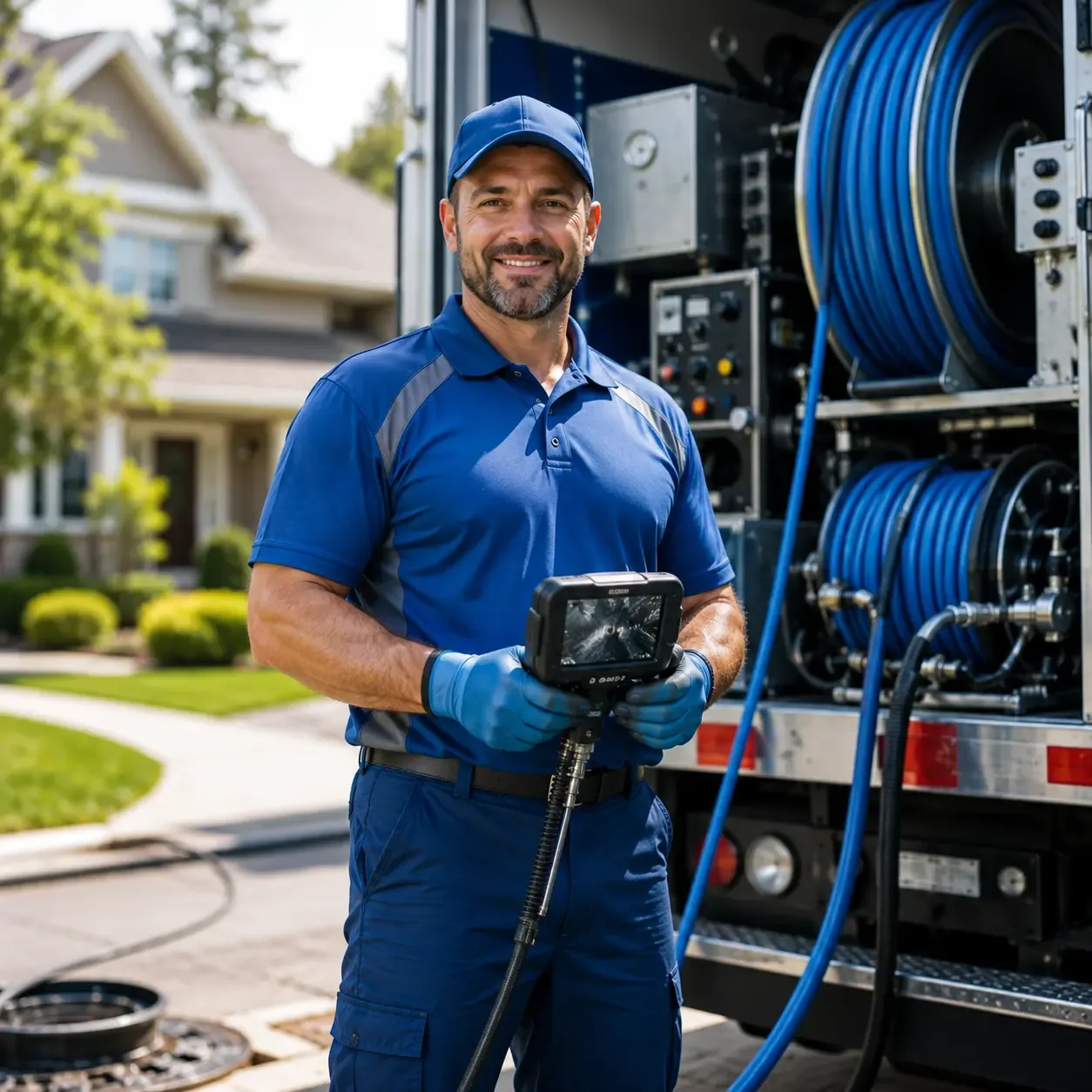 Local outdoor drain cleaning specialists in Roscoe, IL